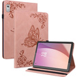 Чехол для Lenovo Tab M9, Butterfly, розовый