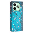 Откидной чехол для Infinix Hot 40i, Wallet, Sakura синий