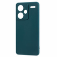 Чoхол до Xiaomi Redmi Note 13 Pro+, Silicone Lite, темно-зелений