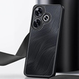 Чехол DuxDucis для Xiaomi Poco F6, Aimo case, прозрачный / черный