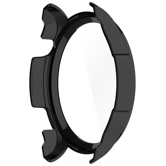 Чехол 2 в 1 + закаленное стекло для Amazfit Balance A2286, чёрный