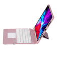Чохол + клавіатура iPad Air 4 / 5 2020 / 2022 10.9, TouchPad, рожевий rose gold