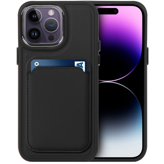 Чехол до iPhone 14 Pro Max, Skin-touch MagSafe, чёрный