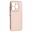 Чохол для Infinix Hot 40i, Glamour CamShield, рожевий rose gold