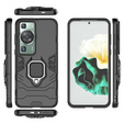 Чехол до Huawei P60 / P60 Pro, Kickstand Ring, чёрный
