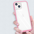 Чехол ERBORD Hybrid Frame для iPhone 13 mini, Фиолетовый 