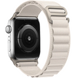 Нейлоновый ремешок до Apple Watch 1/2/3/4/5/6/7/8/SE 38/40/41/mm, White