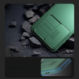 Чохол NILLKIN для Samsung Galaxy S24, Silicone CamShield Case for MagSafe, зелений