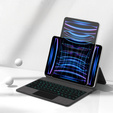 Чехол-клавиатура для iPad Pro 11" 2024, Magnetic Keyboard Touchpad, чёрный