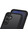 Чoхол Shockproof до Samsung Galaxy S24 FE, із захисним екраном, чорний
