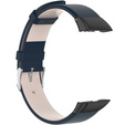 Шкіряний ремінець для годинника Huawei Band 6, Dark Blue