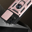 Чехол NOX Camera Slide Realme 8 / 8 Pro, CamShield Slide, розовый rose gold