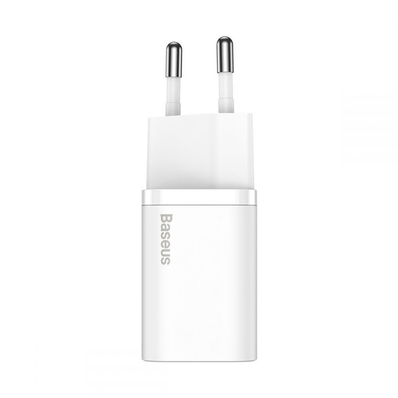 Зарядное устройство Baseus Super Si QUICK CHARGER PD20W + Кабель Lightning - White