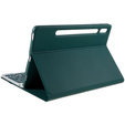 Чохол + клавіатура Samsung Galaxy Tab S7 T870/T875 / S8, Pen Slot, зелений