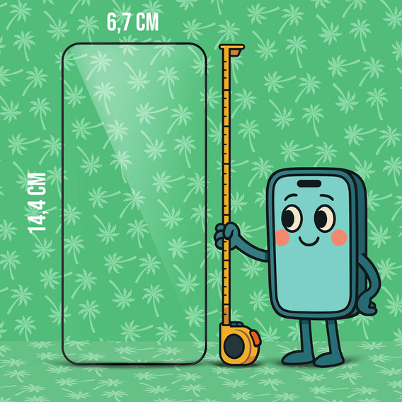 Загартоване скло 5D Full Glue Smart Palm для Samsung Galaxy S24