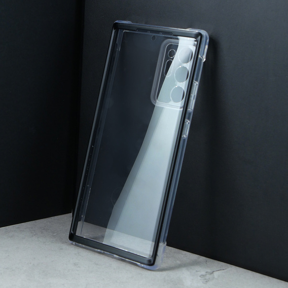 Чехол до Samsung Galaxy S20 FE, Dexnor Full Body Rugged, прозрачный / черный