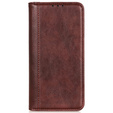 Флип-кейс для Xiaomi 15 Ultra, Split Leather, коричневый