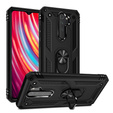 Бронированный Чехол до Xiaomi Redmi Note 8 Pro, Nox Case Ring, чёрный