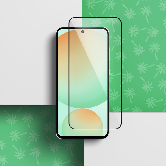 Загартоване скло 5D Full Glue Smart Palm для Samsung Galaxy S24 FE