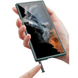 Чехол до Samsung Galaxy S24 Ultra, GKK Slim CamShield, зелёный