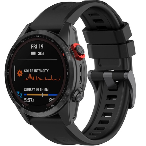 Силіконовий ремінець QuickFit 20mm, Black
