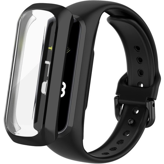 Etui z wbudowanym szkłem do Huawei Watch Fit, Black
