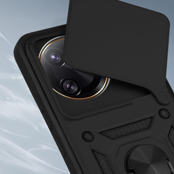 Чехол NOX Camera Slide Xiaomi Poco F7 Ultra, CamShield Slide, чёрный