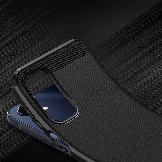 Чехол до Samsung Galaxy A16, Carbon, чёрный