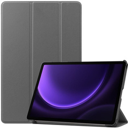 Чехол для Samsung Galaxy Tab S9 FE, Tri-fold, серый
