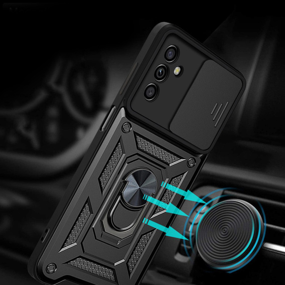 Чохол NOX Camera Slide Samsung Galaxy A04S / A13 5G, CamShield Slide, чорний