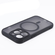 Чехол MagSafe для iPhone 15 Pro, Hybrid Matte Lens Pro, черный