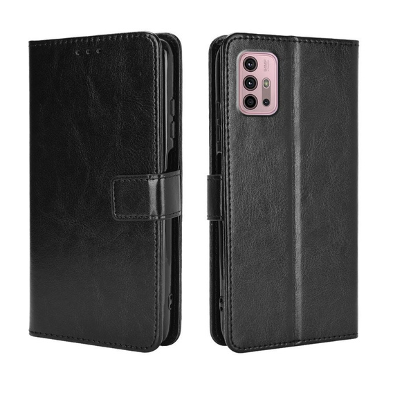 Чехол Wallet до Motorola Moto G10/G30, Black