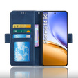 Футляр з клапаном для Realme 14 5G / Realme 14T 5G, Card Slot, темно-синій