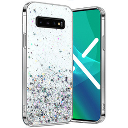 Чoхол до Samsung Galaxy S10 5G, Glittery, прозорий