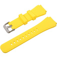 Силиконовый ремешок Twill Texture 22mm, Yellow