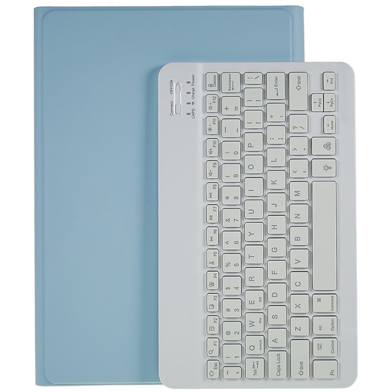 Чохол + клавіатура Galaxy Tab S7+ Plus / S8+ Plus /S7 FE T730 T733, Pen Slot, м'яти