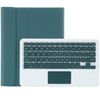 Чехол + клавиатура Lenovo Tab P11 J606F / Tab P11 5G, TouchPad Keyboard, тёмно-зелёный