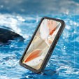 Водонепроницаемый чехол IP68 для Google Pixel 9, Redpepper, чёрный