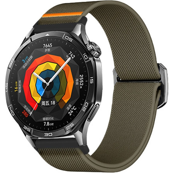 Ремешок Nylon до Samsung Galaxy Watch Active 22mm, Black