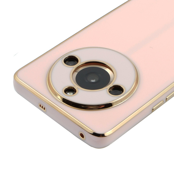 Чохол для Realme 11 Pro 5G / Pro+ 5G, Glamour CamShield, рожевий rose gold