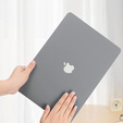 Чехол для MacBook Air 13 A2337 M1 A2179 A1932, HardShell, серый