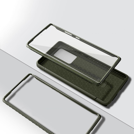 Чoхол до Samsung Galaxy Note 20 Ultra, Suritch Basic (Two Frames), зелений