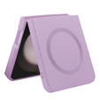 Чехол для ПК Samsung Galaxy Z Flip5 5G, для MagSafe, пурпурный