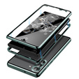 Чохол для Samsung Galaxy S23 Plus, Magnetic Dual Glass, зелений