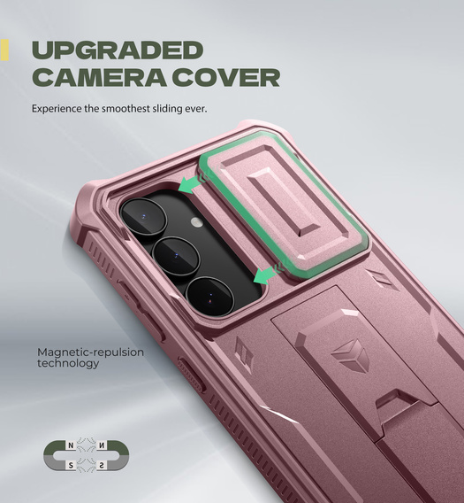 Броньований чохол Dexnor Full Body (Two Frames) для Samsung Galaxy S25 FE