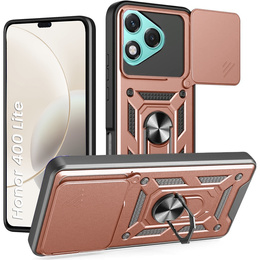 Чехол NOX Camera Slide Honor 400 Lite, CamShield Slide, розовый