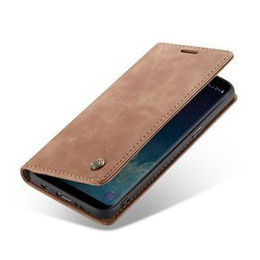 Чохол-сумка для Samsung Galaxy S8, Leather Wallet Case, коричневий