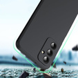Тонкий корпус для Realme C67 4G, Slim Matt, чёрный + стекло 9H