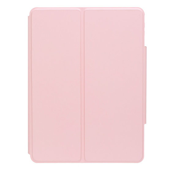 Чехол клавиатура для iPad 11" 2025 A16 (11 gen.) / iPad 10.9" 2022 (10 gen.), Rotary 360° Leather, розовый rose gold