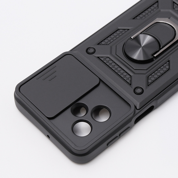 Чохол NOX Camera Slide Motorola Moto G54 5G, CamShield Slide, чорний